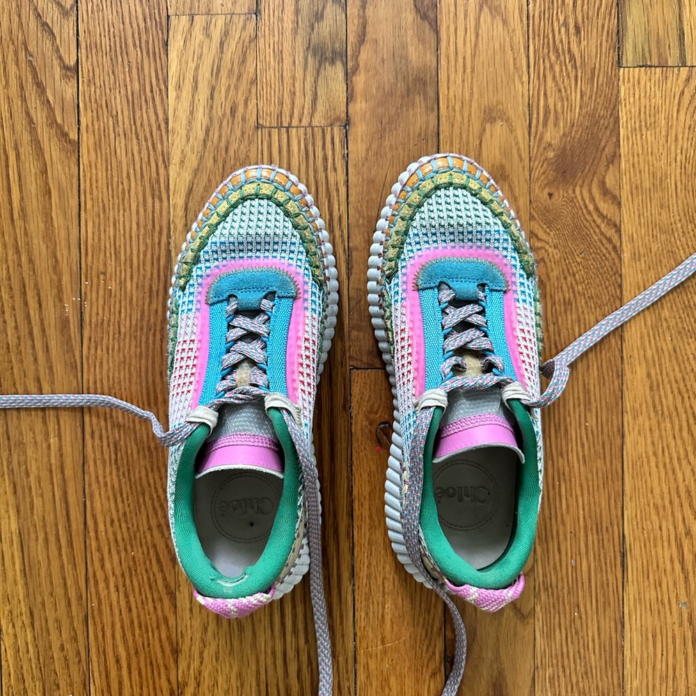Chloe Multi Color Nama Sneakers